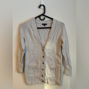 GAP Women's Oatmeal Cardigan Sweater